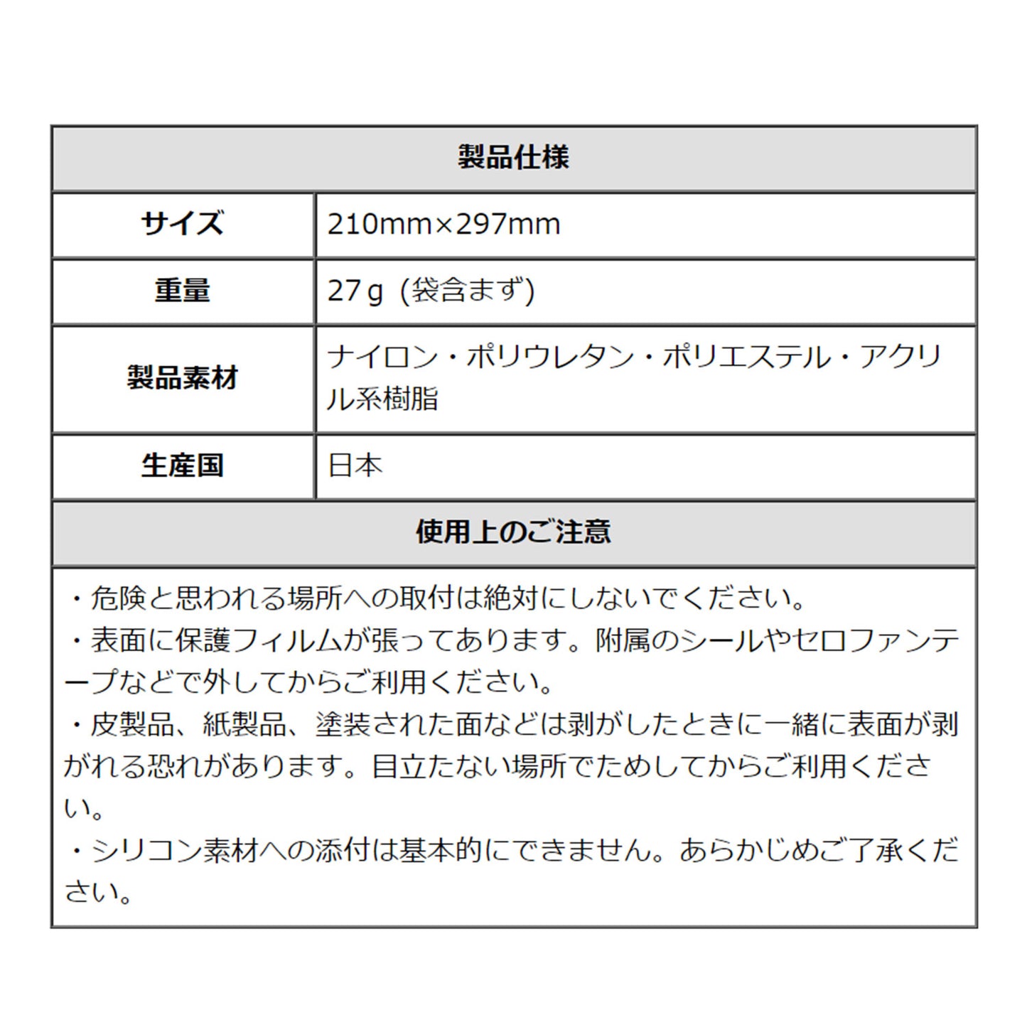 極薄 強力 はがせる 滑り止め シール GRIPLUS（グリップラス） フリーカット A4サイズ